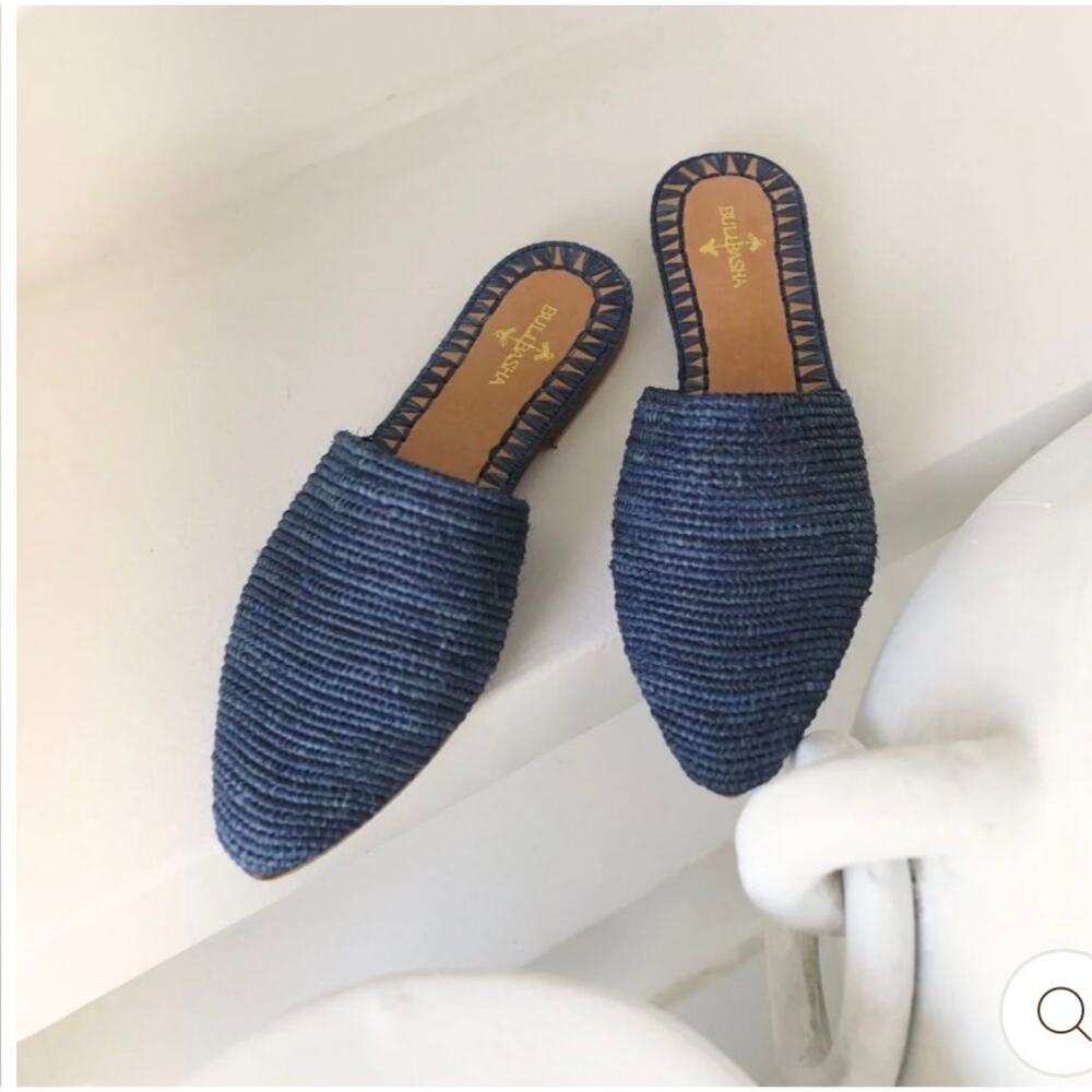 NWOT Bulibasha Babouche Slides Sz. 40 (US 9)